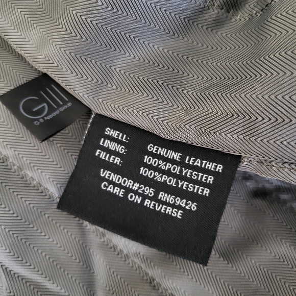 Wilsons Leather Button Down Trench - Picture 6 of 11